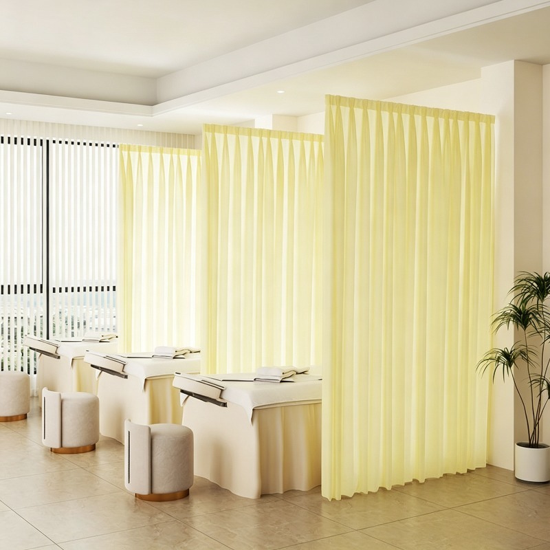 ستارة فاصلة للسرير على شكل حرف - مراجعة Health Within Wellness Center وسعره