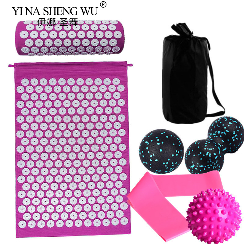 7 قطعة مجموعة مدلك وسادة حصيرة - مراجعة Acupressure Mat Set وسعره
