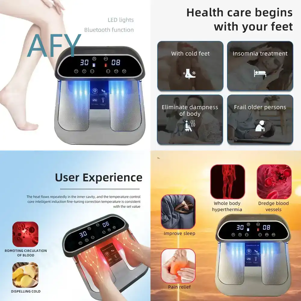 جهاز تيراهيرتز للاستحمام القدم - مراجعة Health Wellness And Spa وسعره