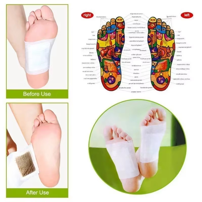 1/2/3/5 أكياس من لصقات القدم ا - مراجعة Health Wellness And Spa وسعره