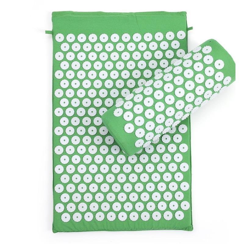 1 مجموعة العلاج بالابر اليوغا  - مراجعة Acupressure Mat Set وسعره